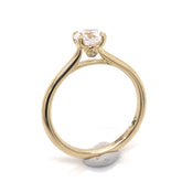 14K Yellow Gold 0.75ct Round Diamond Engagement Ring- Special Order Only